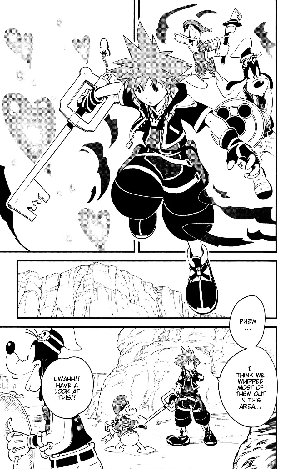 Kingdom Hearts II Chapter 47 page 23 - Chapter 47 : Unforeseen Circumstances