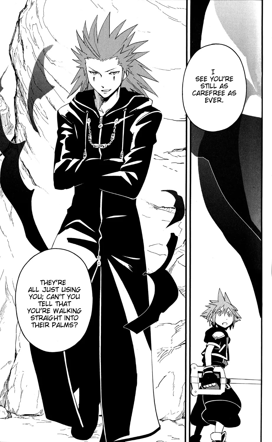 Kingdom Hearts II Chapter 47 page 25 - Chapter 47 : Unforeseen Circumstances