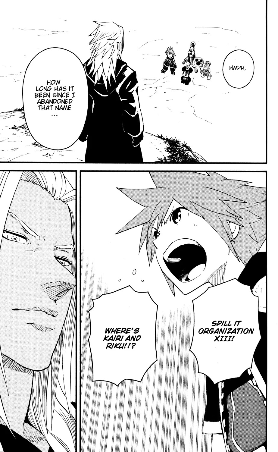 Kingdom Hearts II Chapter 47 page 3 - Chapter 47 : Unforeseen Circumstances
