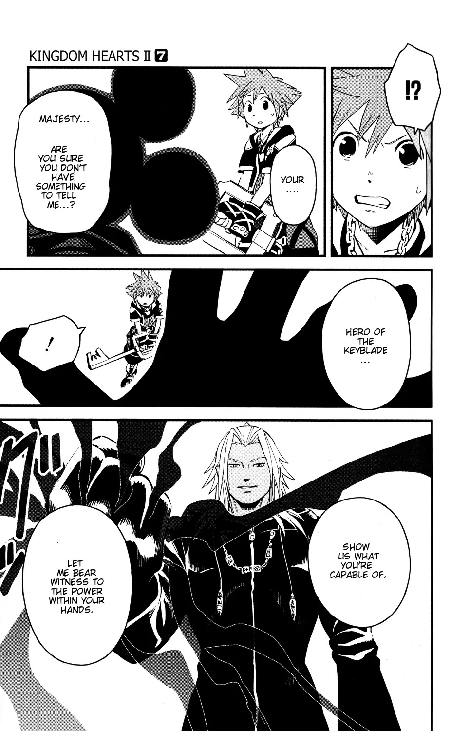 Kingdom Hearts II Chapter 47 page 5 - Chapter 47 : Unforeseen Circumstances