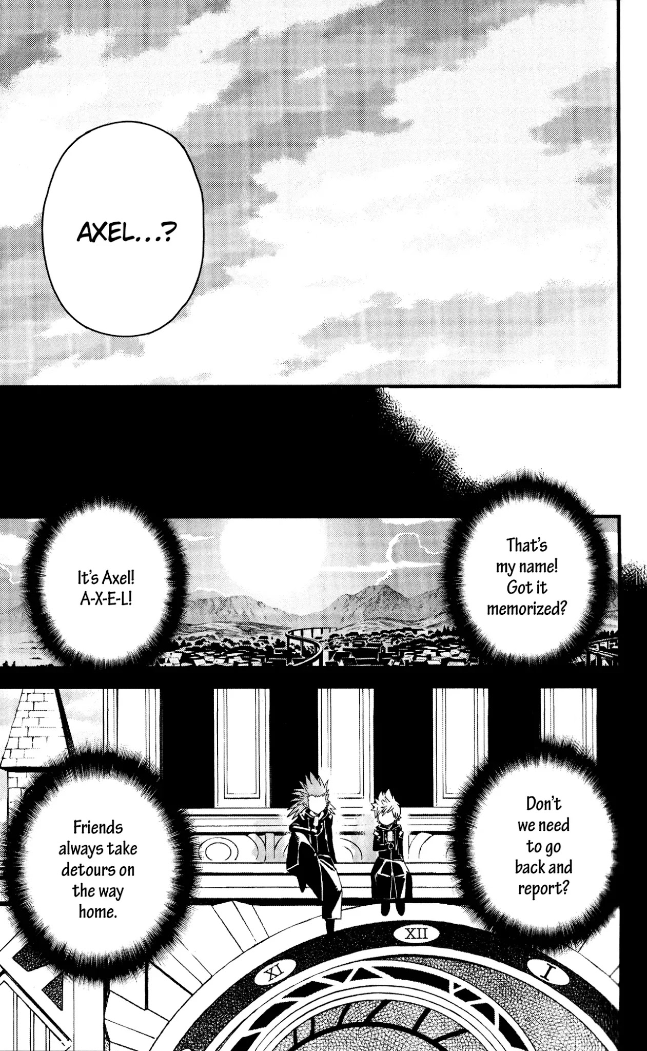 Kingdom Hearts II Chapter 48 page 11 - Chapter 48 : The Chaser