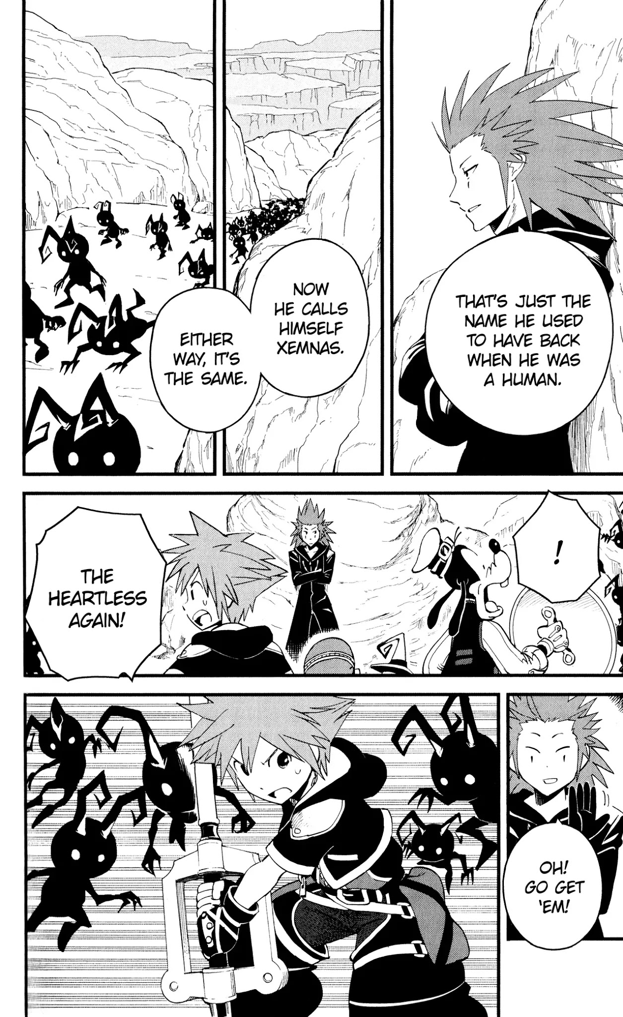 Kingdom Hearts II Chapter 48 page 4 - Chapter 48 : The Chaser