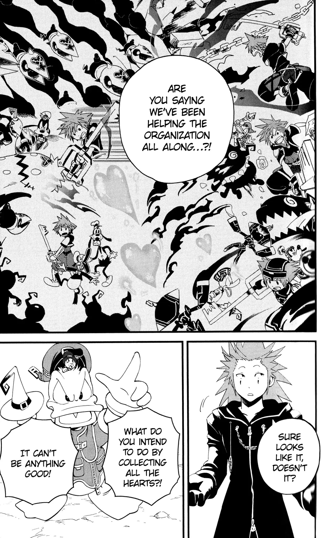 Kingdom Hearts II Chapter 48 page 9 - Chapter 48 : The Chaser
