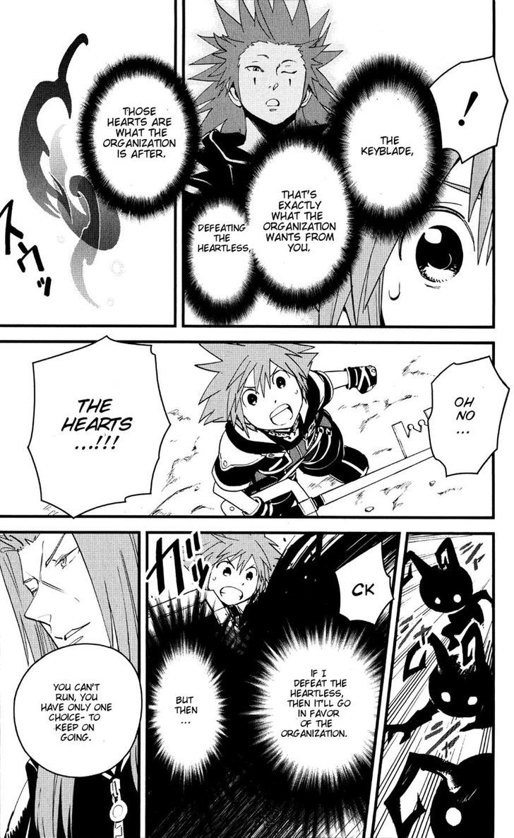 Kingdom Hearts II Chapter 49 page 11 - Chapter 49 : Compelling Choice