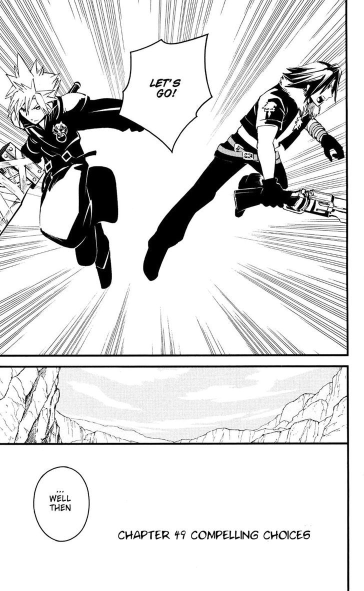 Kingdom Hearts II Chapter 49 page 3 - Chapter 49 : Compelling Choice