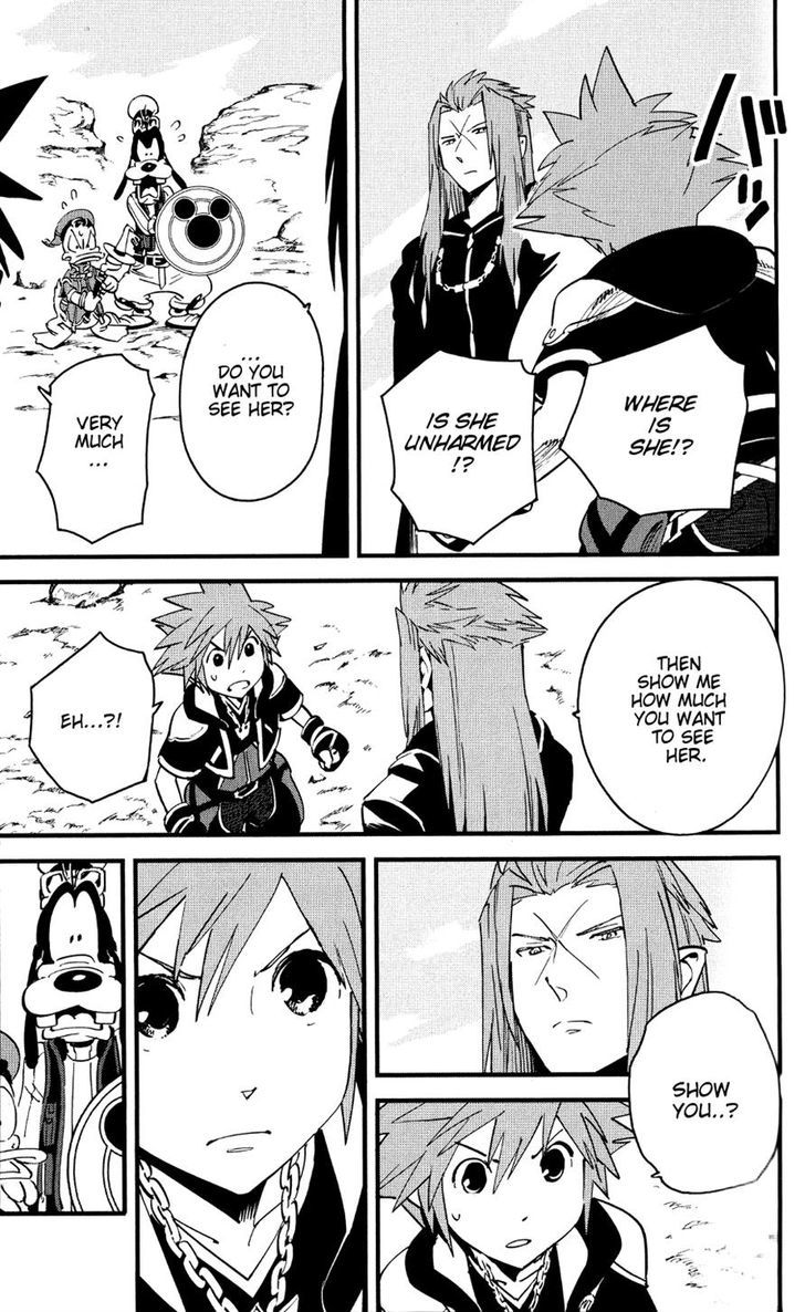 Kingdom Hearts II Chapter 49 page 5 - Chapter 49 : Compelling Choice
