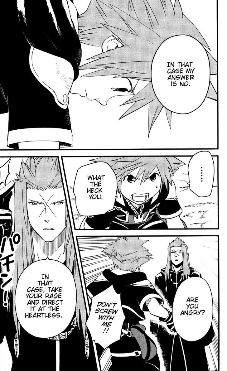 Kingdom Hearts II Chapter 49 page 7 - Chapter 49 : Compelling Choice