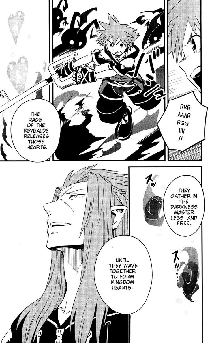 Kingdom Hearts II Chapter 49 page 9 - Chapter 49 : Compelling Choice