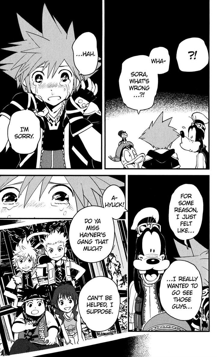 Kingdom Hearts II Chapter 50 page 17 - Chapter 50 : The Name of the Unknown Boy