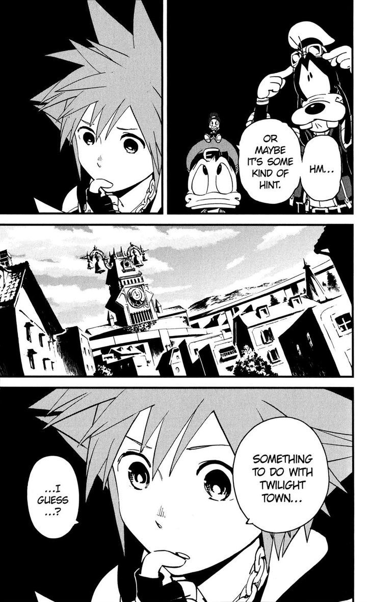 Kingdom Hearts II Chapter 50 page 21 - Chapter 50 : The Name of the Unknown Boy
