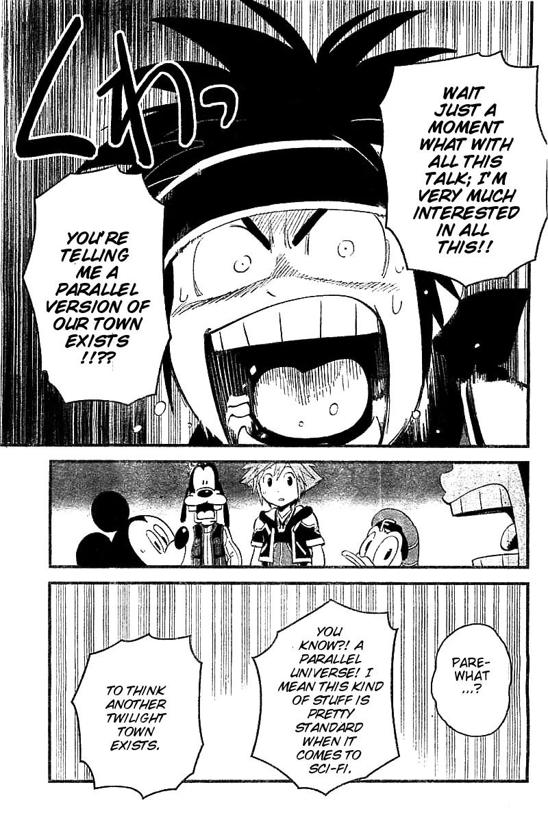 Kingdom Hearts II Chapter 52 page 4 - Chapter 52 : The Other Twilight Town