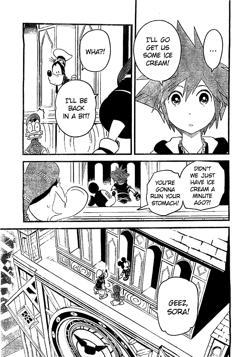 Kingdom Hearts II Chapter 53 page 11 - Chapter 53 : Twilight Town Tower