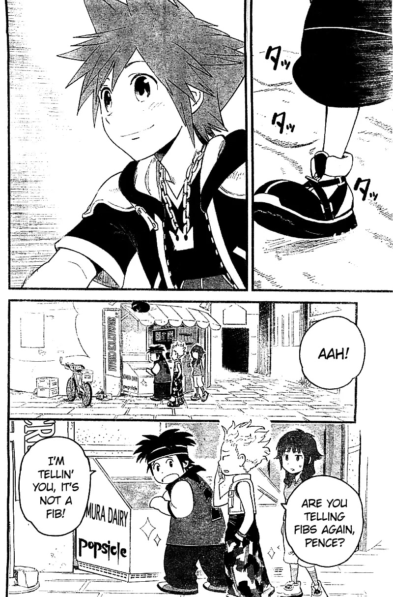 Kingdom Hearts II Chapter 53 page 12 - Chapter 53 : Twilight Town Tower