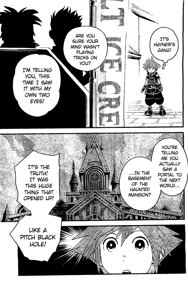 Kingdom Hearts II Chapter 53 page 13 - Chapter 53 : Twilight Town Tower