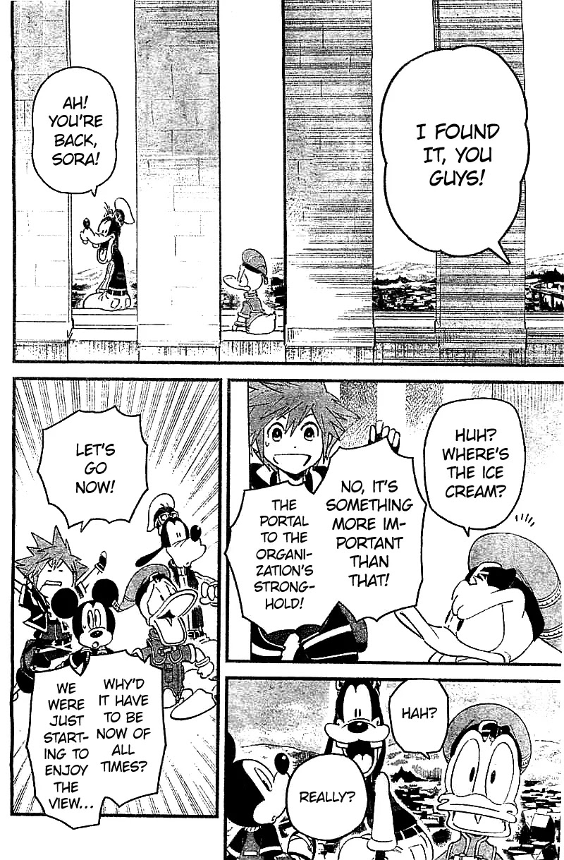 Kingdom Hearts II Chapter 53 page 14 - Chapter 53 : Twilight Town Tower