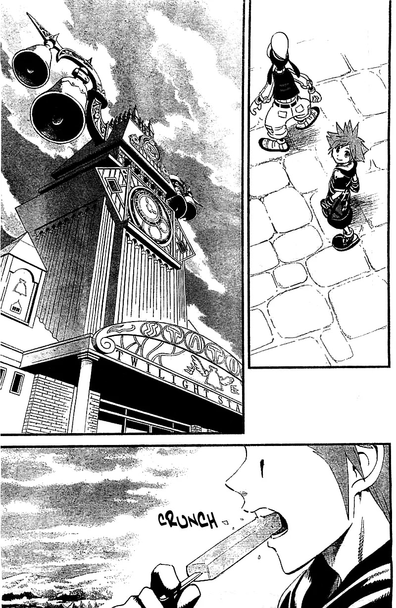 Kingdom Hearts II Chapter 53 page 15 - Chapter 53 : Twilight Town Tower
