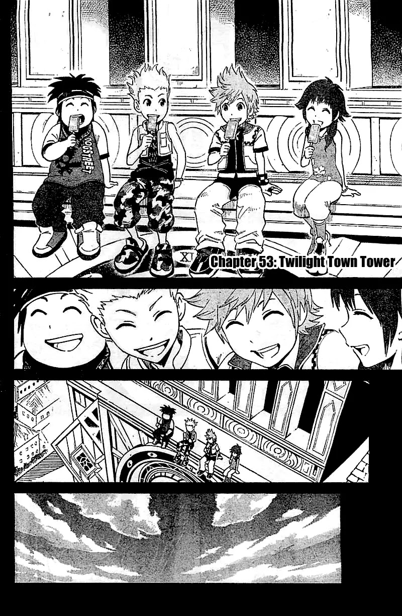 Kingdom Hearts II Chapter 53 page 3 - Chapter 53 : Twilight Town Tower