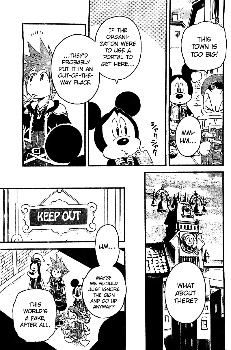 Kingdom Hearts II Chapter 53 page 6 - Chapter 53 : Twilight Town Tower