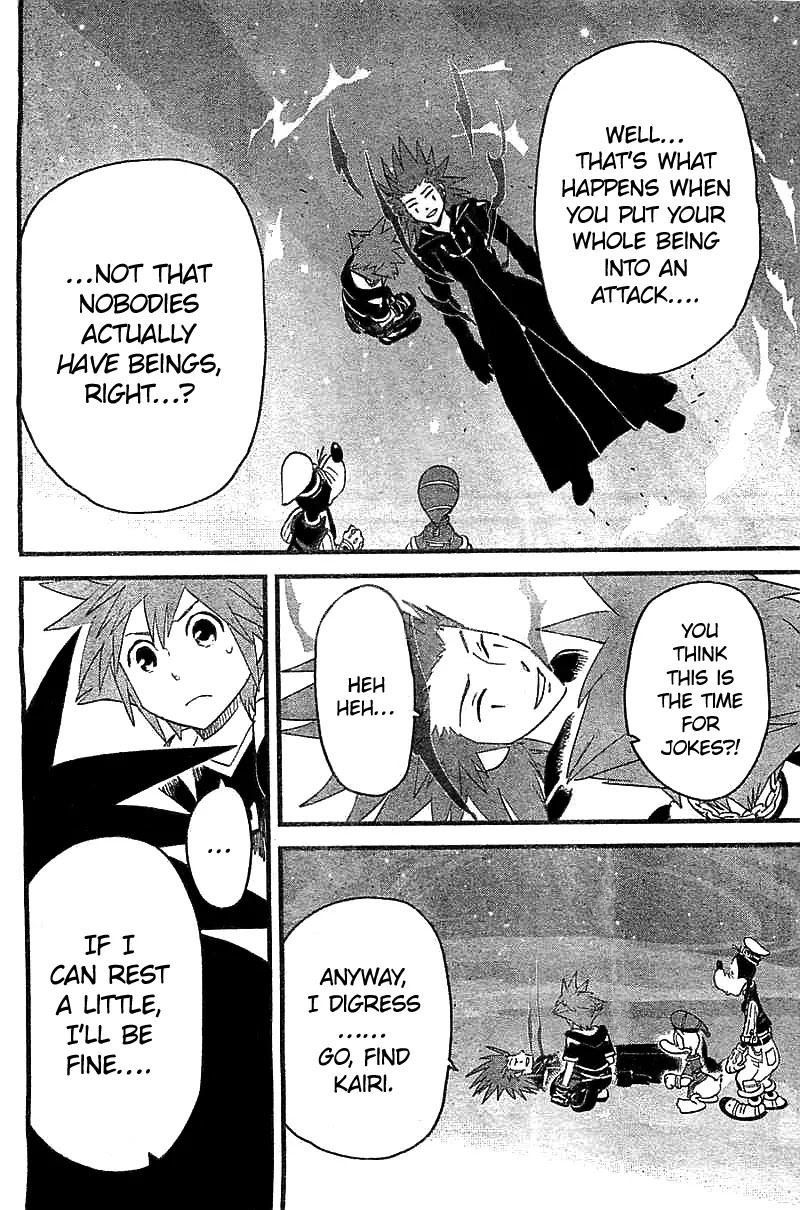 Kingdom Hearts II Chapter 55 page 22 - Chapter 55 : Gratitude