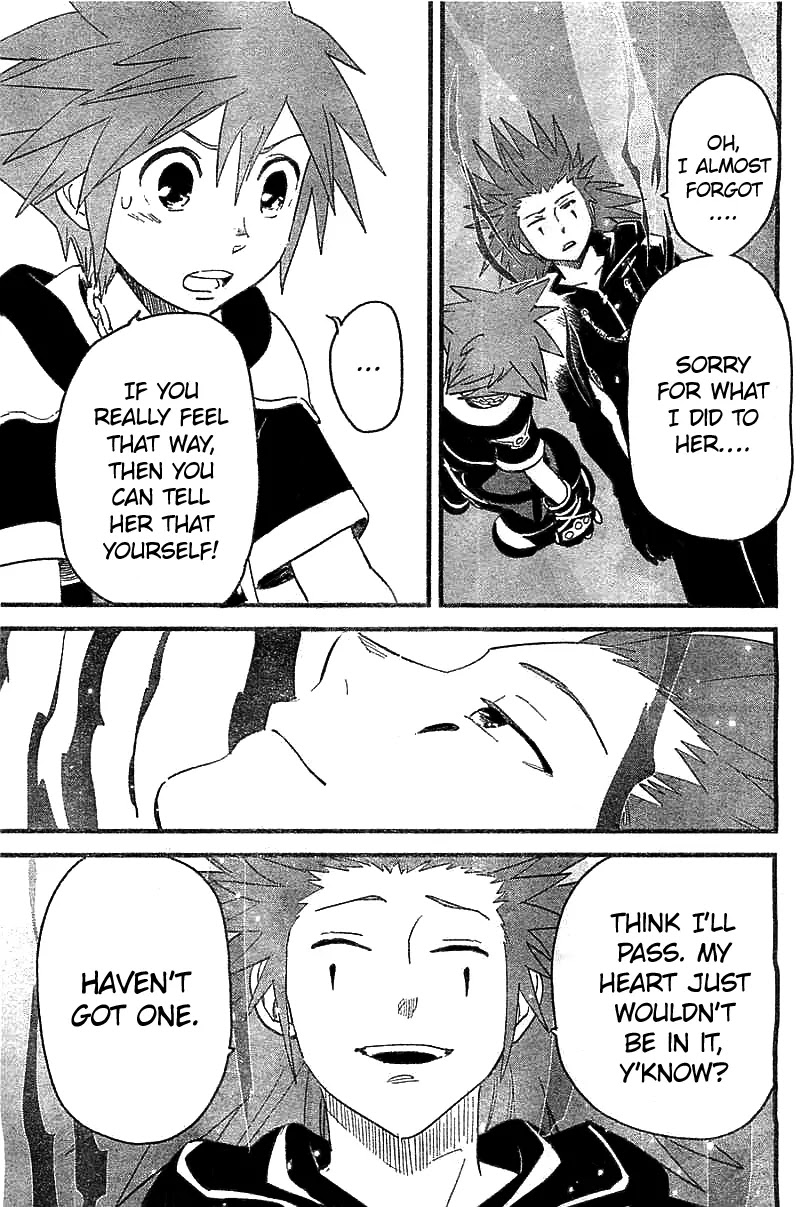 Kingdom Hearts II Chapter 55 page 23 - Chapter 55 : Gratitude