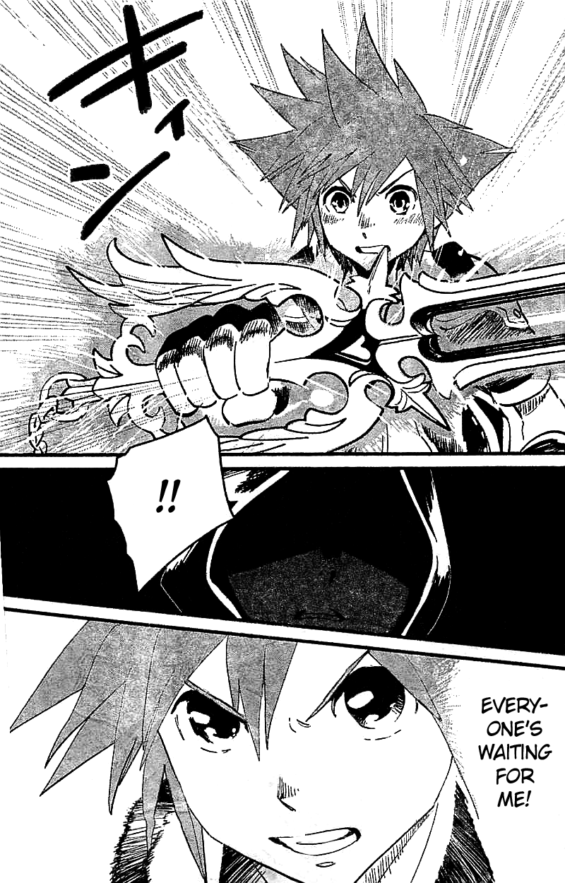 Kingdom Hearts II Chapter 56.2 page 21 - Chapter 56 v2 : Intersecting Hearts