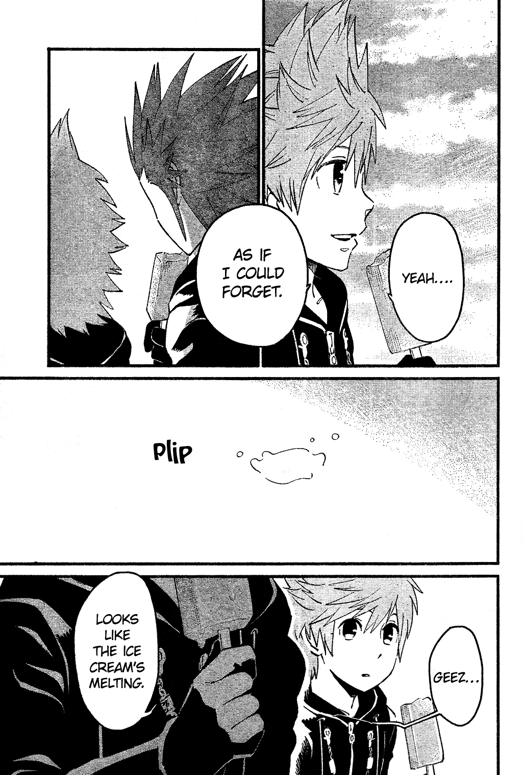 Kingdom Hearts II Chapter 57.2 page 10 - Chapter 57 v2 : Reunion and Farewell