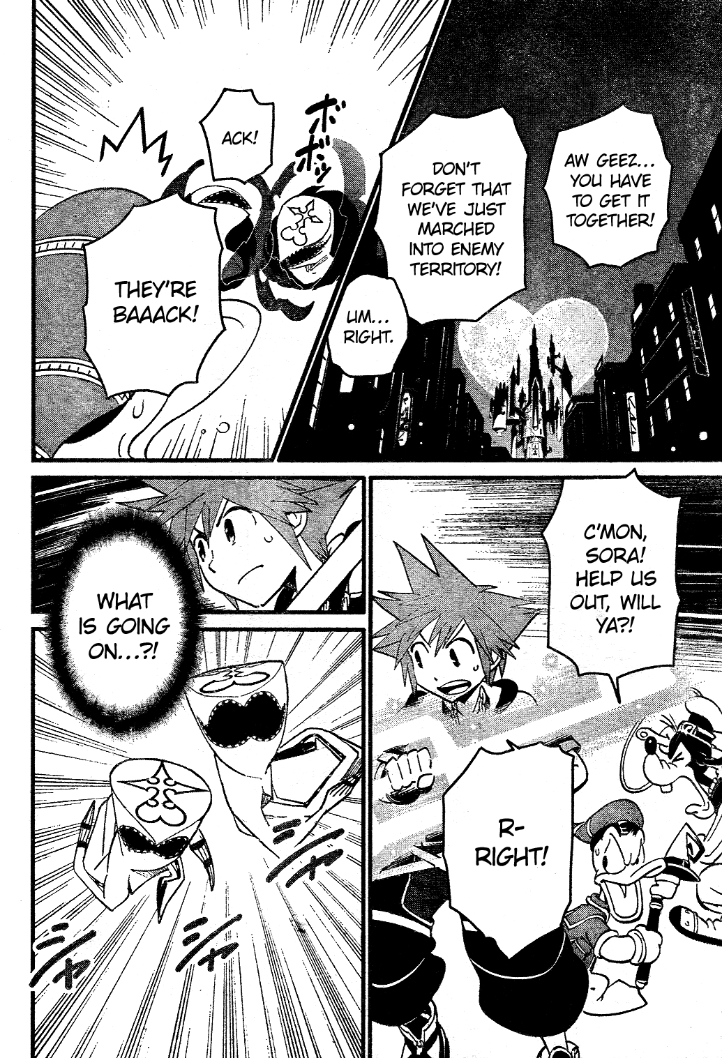 Kingdom Hearts II Chapter 57.2 page 17 - Chapter 57 v2 : Reunion and Farewell