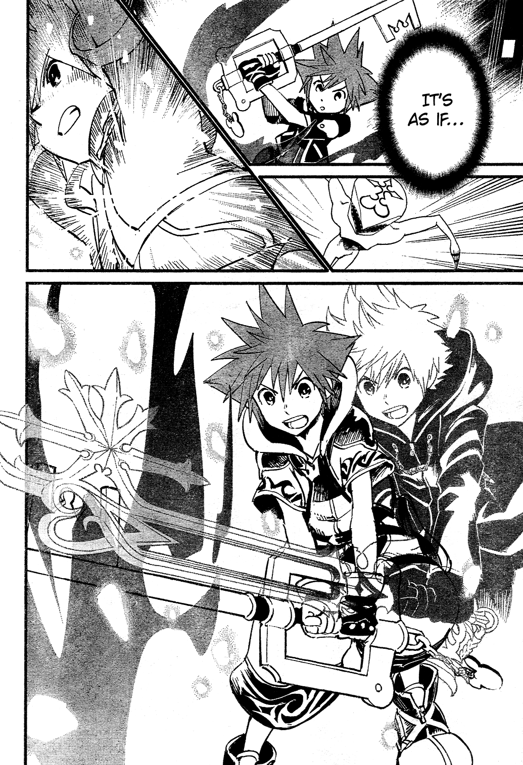 Kingdom Hearts II Chapter 57.2 page 19 - Chapter 57 v2 : Reunion and Farewell