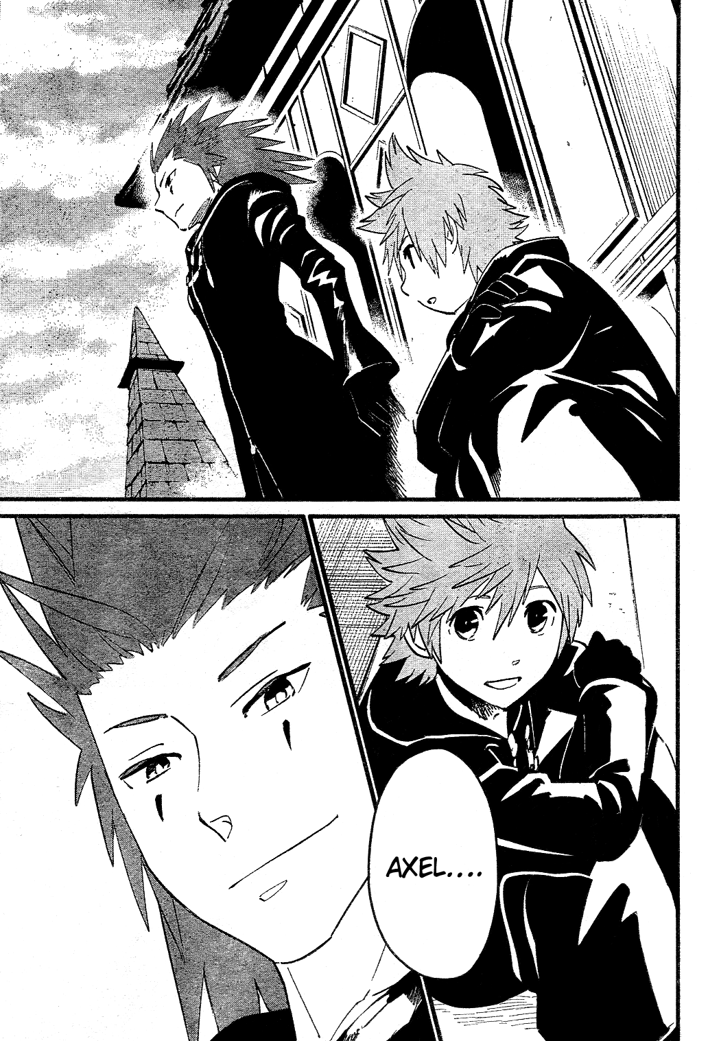 Kingdom Hearts II Chapter 57.2 page 4 - Chapter 57 v2 : Reunion and Farewell