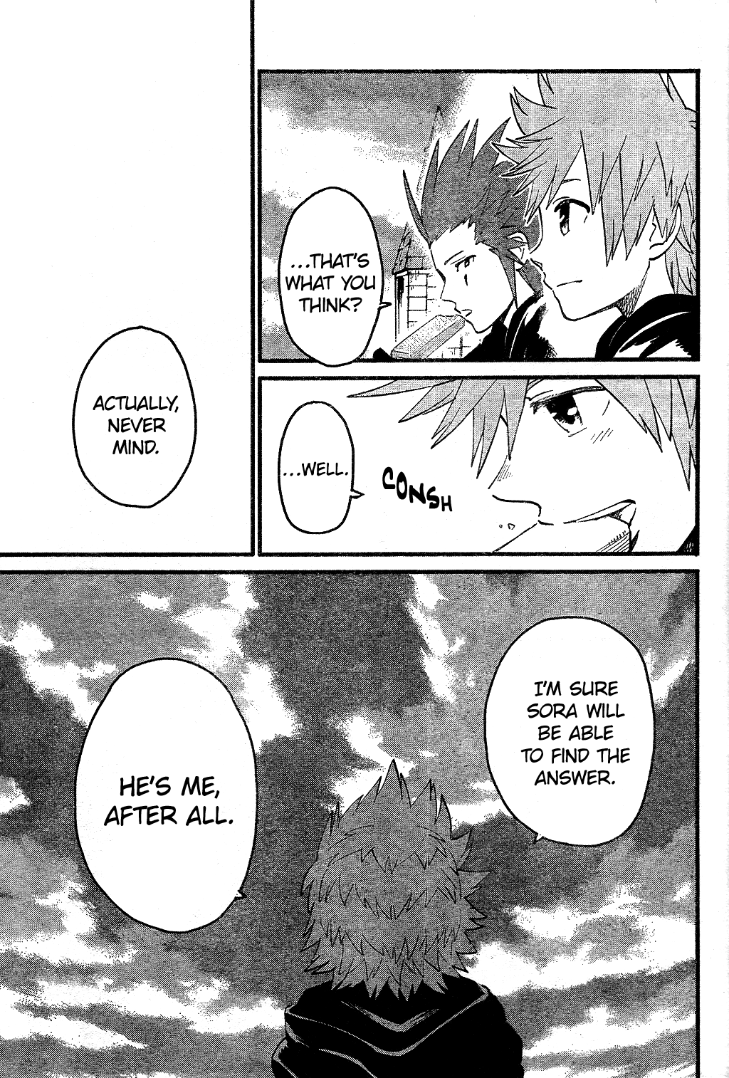 Kingdom Hearts II Chapter 57.2 page 8 - Chapter 57 v2 : Reunion and Farewell