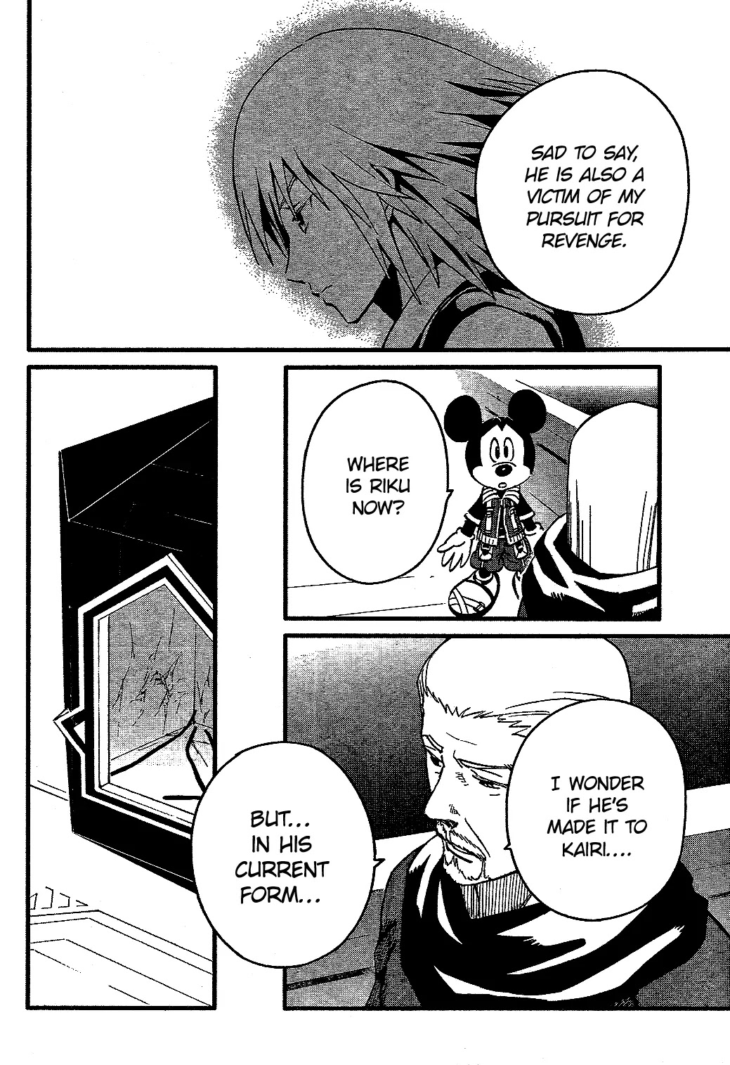 Kingdom Hearts II Chapter 59 page 10 - Chapter 59 : Riku's Secret