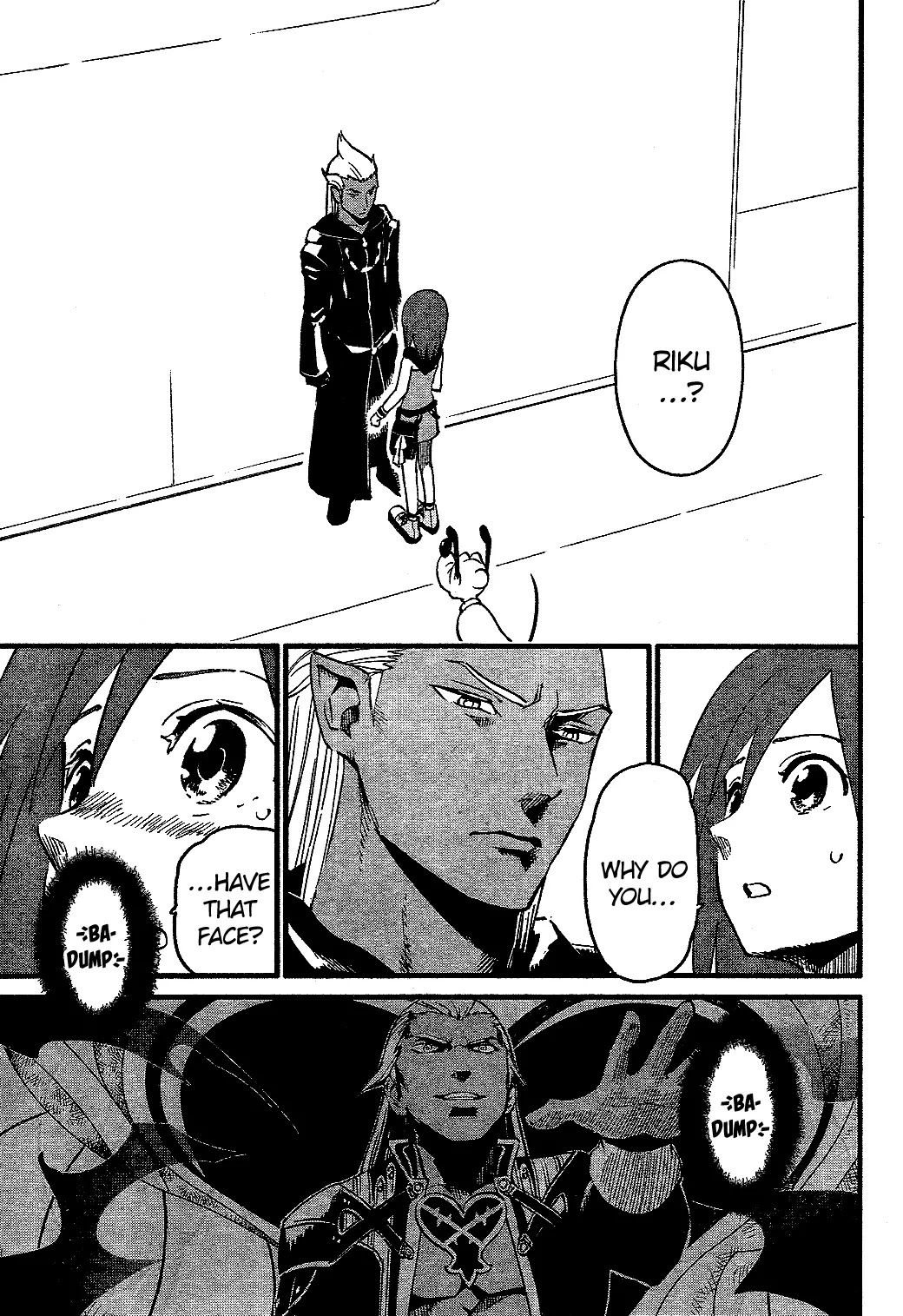 Kingdom Hearts II Chapter 59 page 11 - Chapter 59 : Riku's Secret