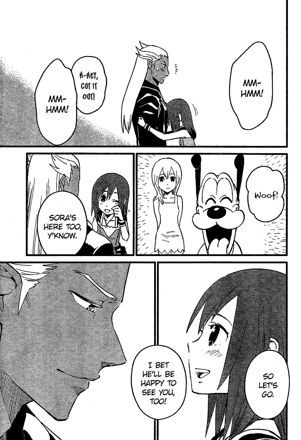 Kingdom Hearts II Chapter 59 page 13 - Chapter 59 : Riku's Secret