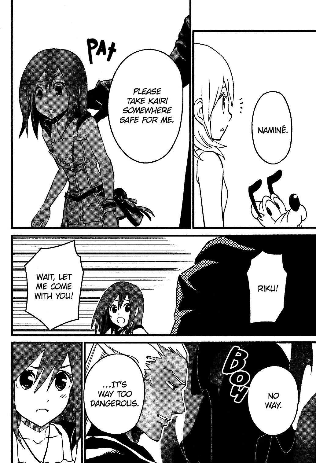 Kingdom Hearts II Chapter 59 page 14 - Chapter 59 : Riku's Secret