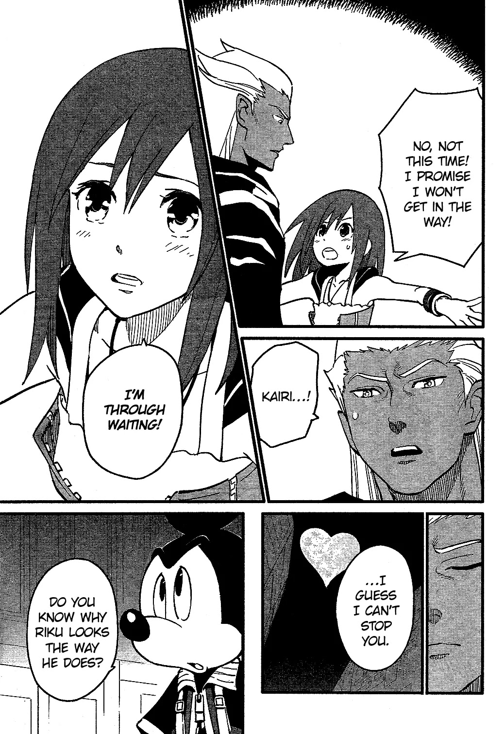 Kingdom Hearts II Chapter 59 page 15 - Chapter 59 : Riku's Secret