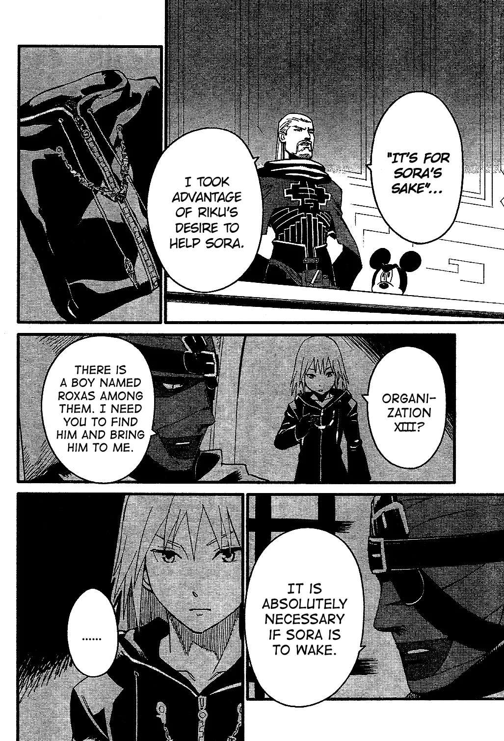 Kingdom Hearts II Chapter 59 page 16 - Chapter 59 : Riku's Secret