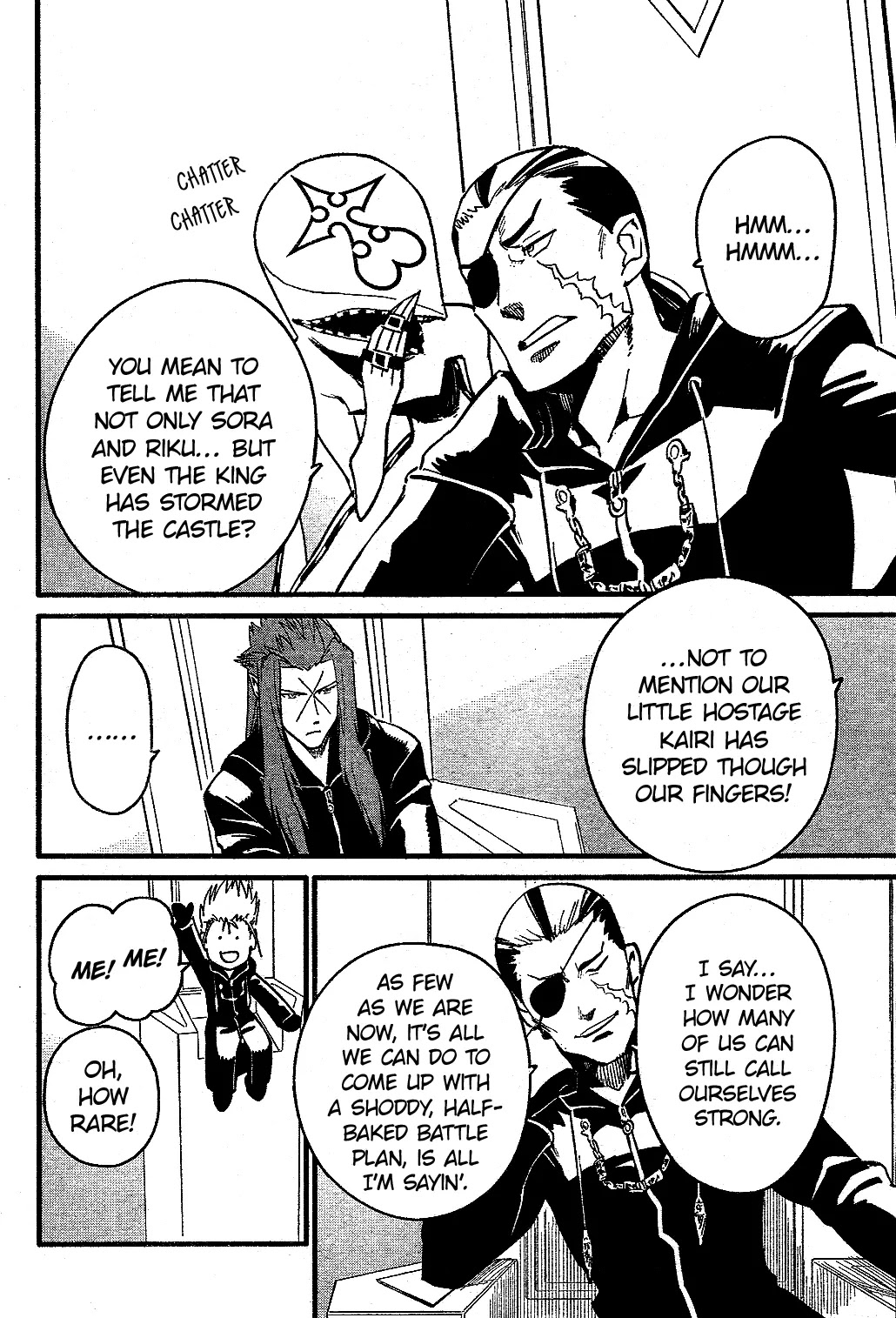 Kingdom Hearts II Chapter 59 page 22 - Chapter 59 : Riku's Secret