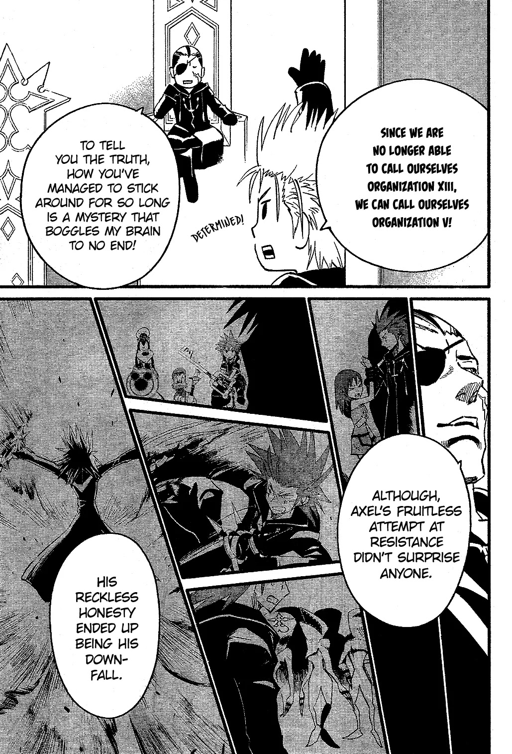 Kingdom Hearts II Chapter 59 page 23 - Chapter 59 : Riku's Secret