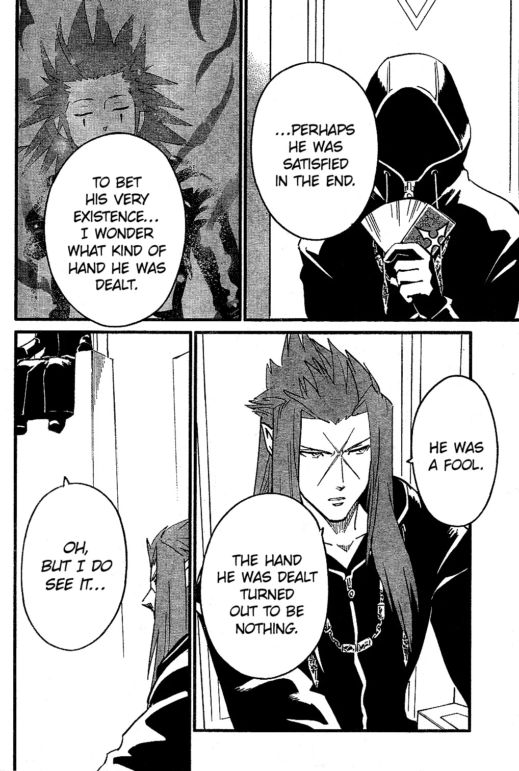 Kingdom Hearts II Chapter 59 page 24 - Chapter 59 : Riku's Secret