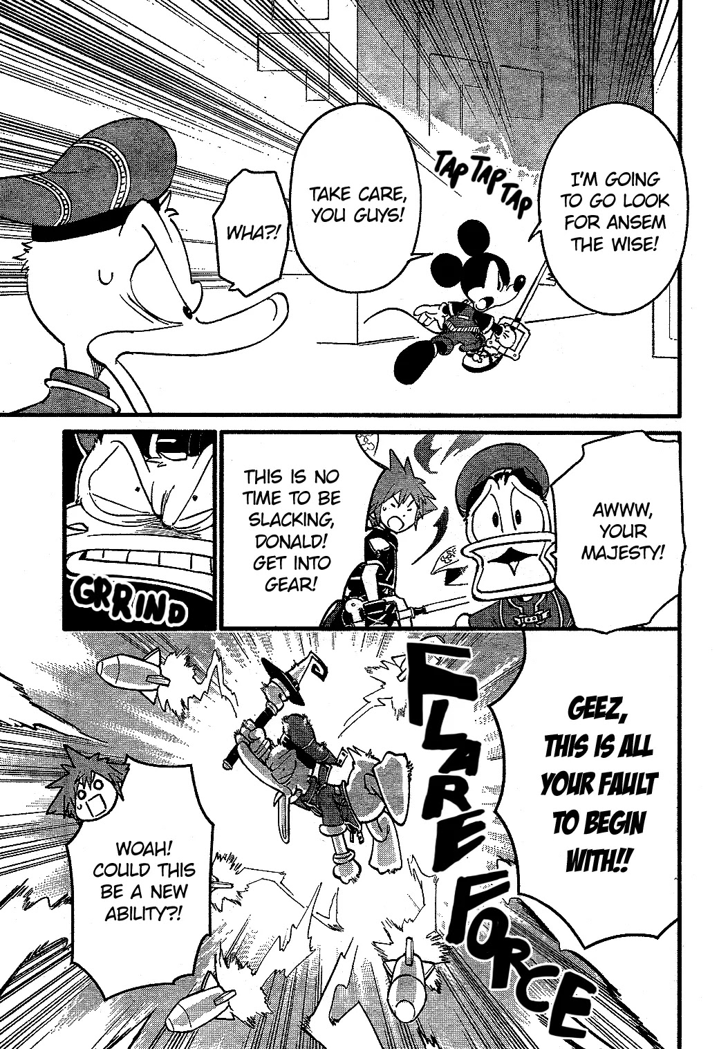 Kingdom Hearts II Chapter 59 page 3 - Chapter 59 : Riku's Secret