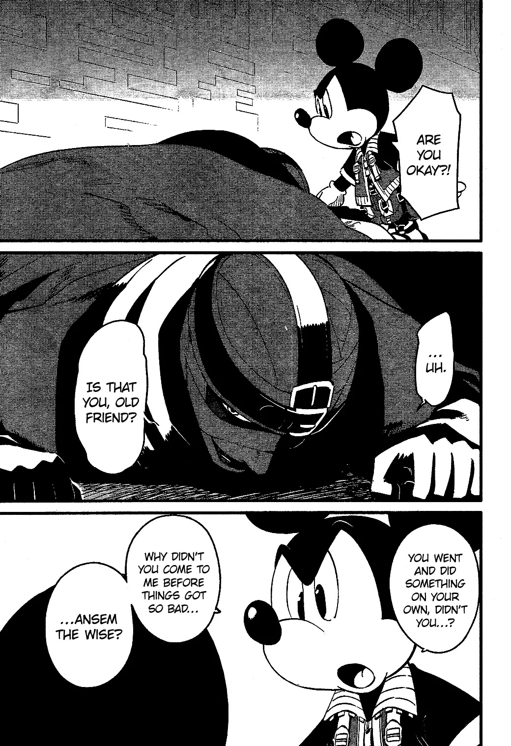 Kingdom Hearts II Chapter 59 page 7 - Chapter 59 : Riku's Secret