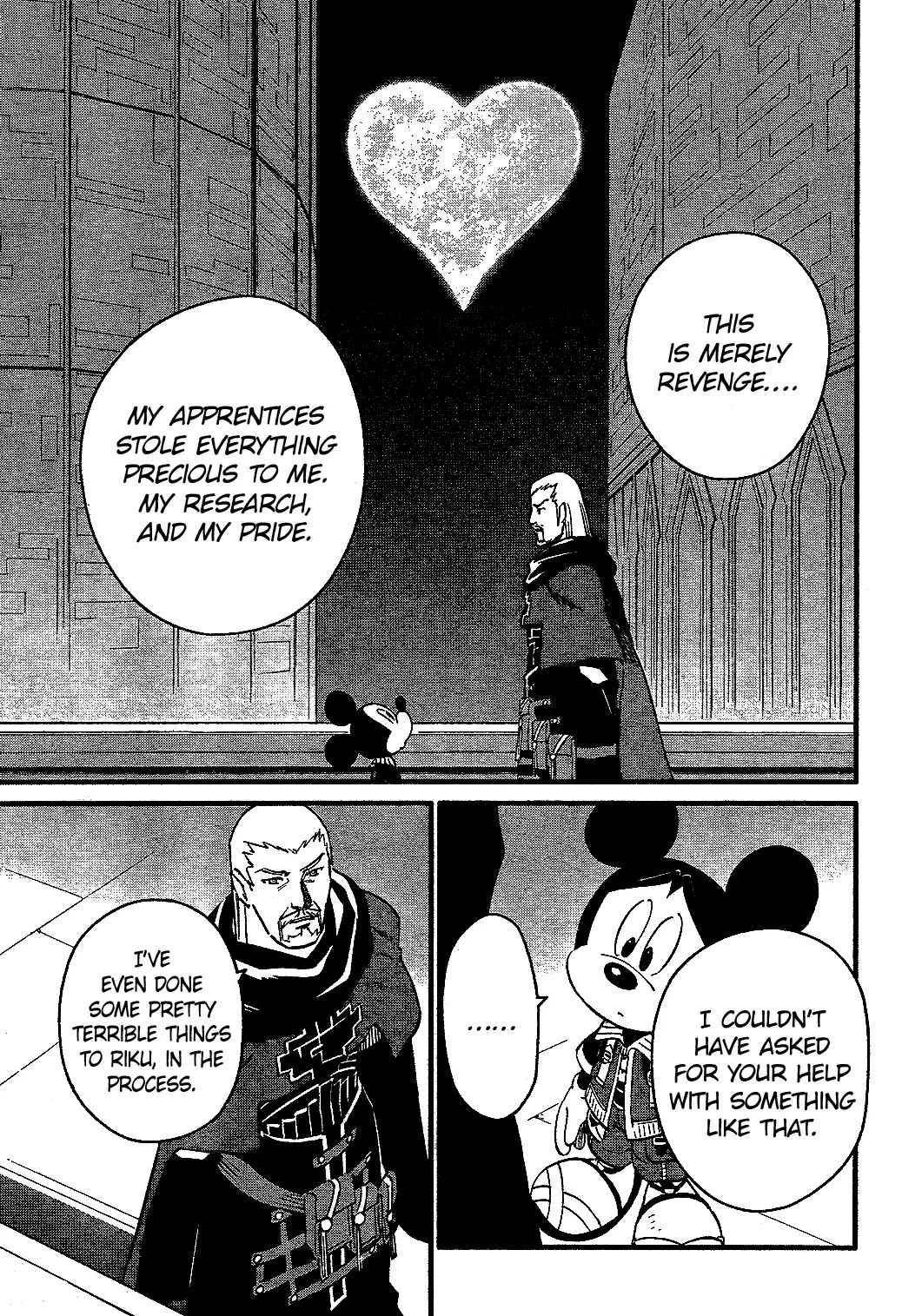 Kingdom Hearts II Chapter 59 page 9 - Chapter 59 : Riku's Secret