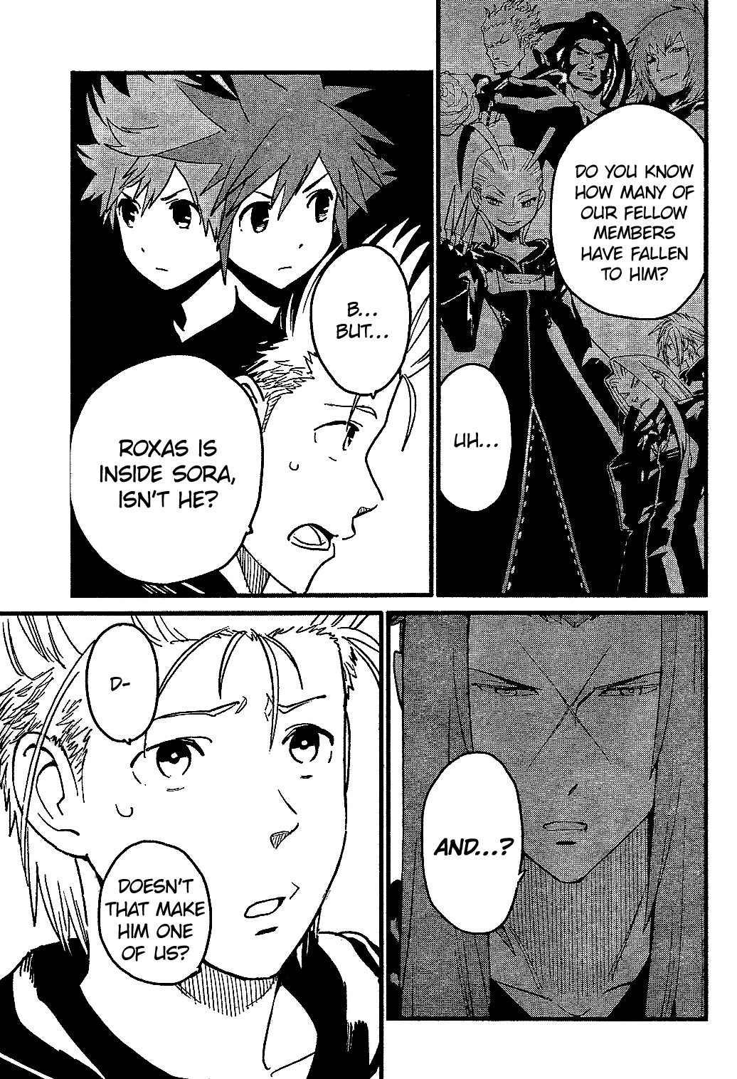 Kingdom Hearts II Chapter 60.2 page 10 - Chapter 60 v2 : Doubt