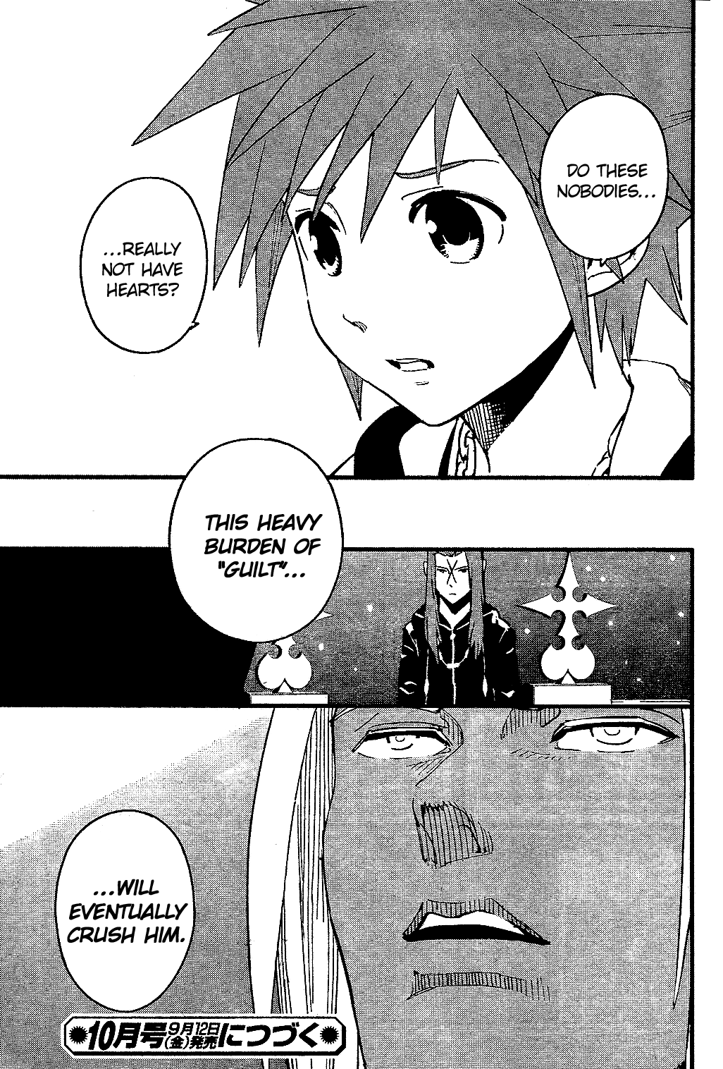 Kingdom Hearts II Chapter 60.2 page 34 - Chapter 60 v2 : Doubt