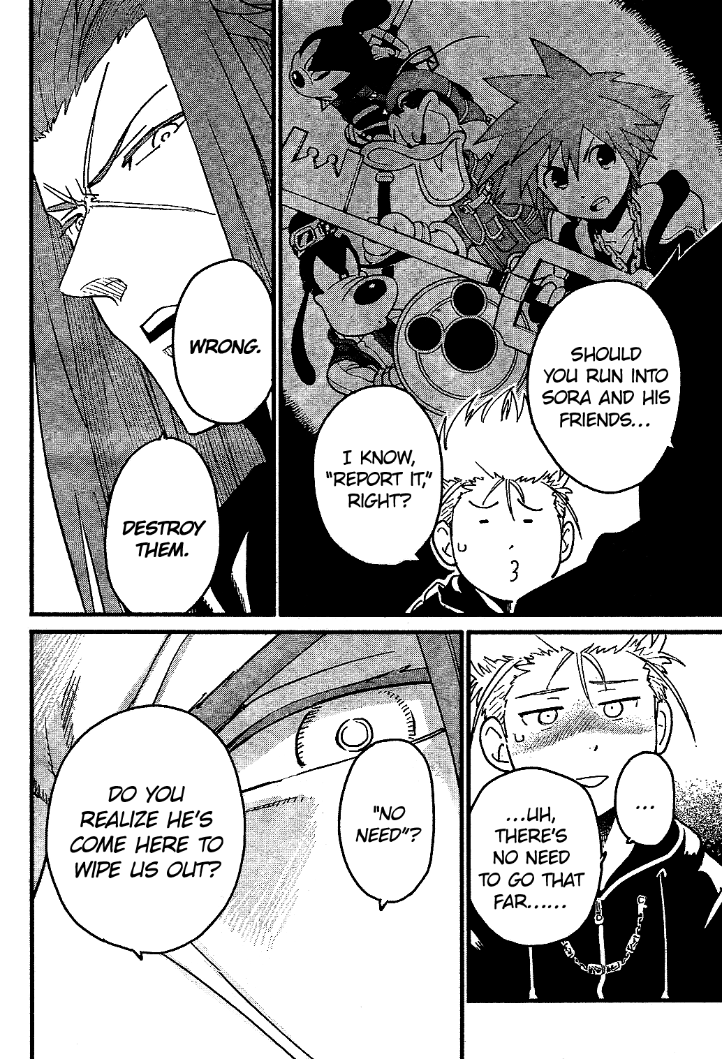 Kingdom Hearts II Chapter 60.2 page 9 - Chapter 60 v2 : Doubt