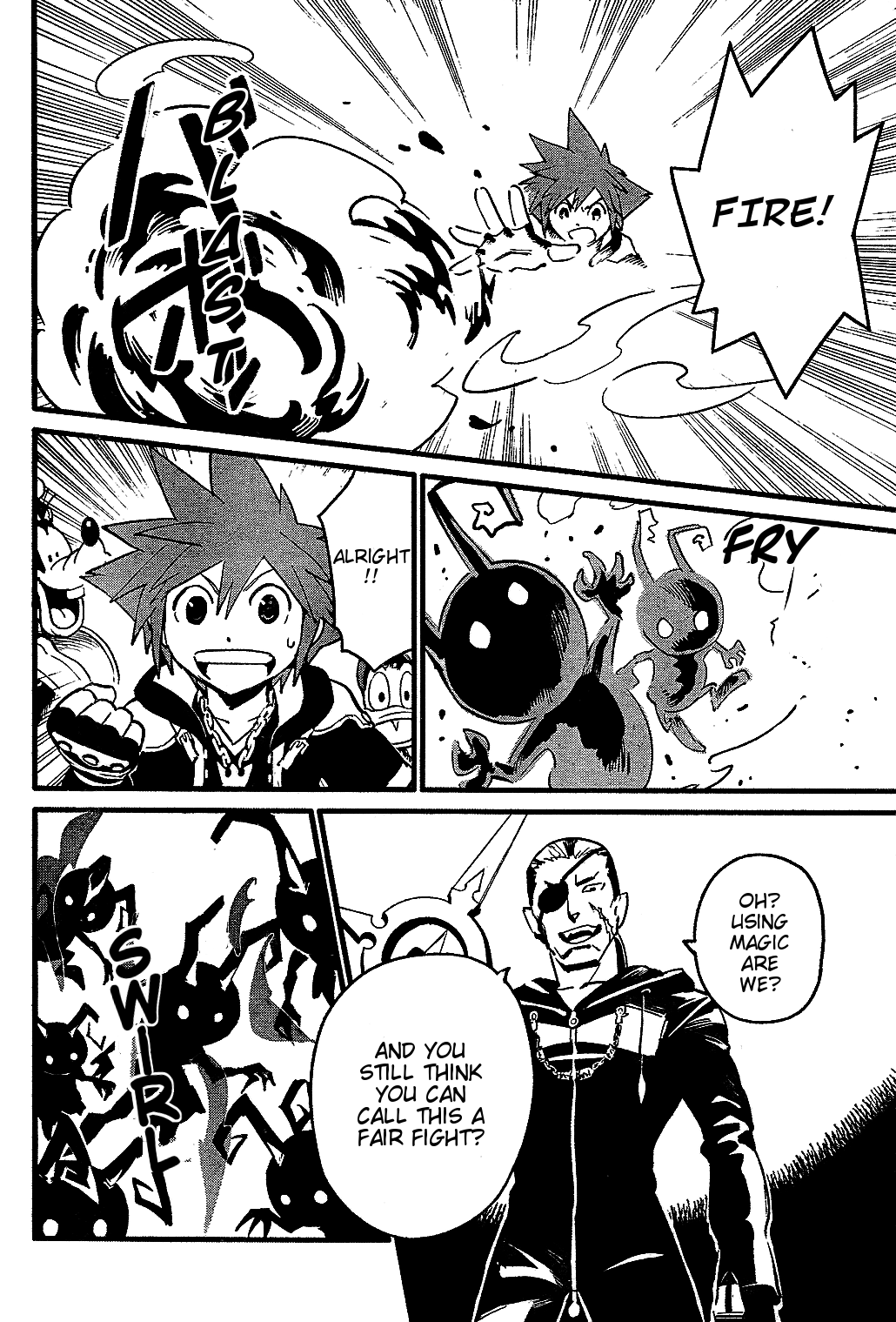 Kingdom Hearts II Chapter 61.2 page 11 - Chapter 61 v2 : Role Reversed Princess