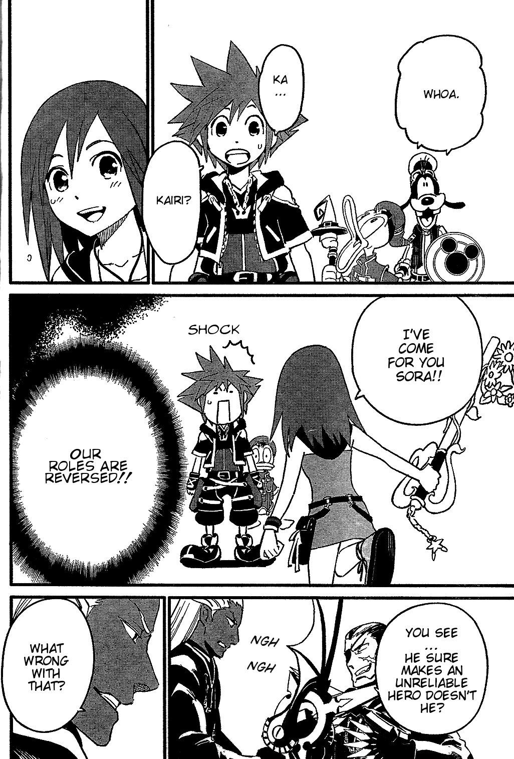 Kingdom Hearts II Chapter 61.2 page 23 - Chapter 61 v2 : Role Reversed Princess