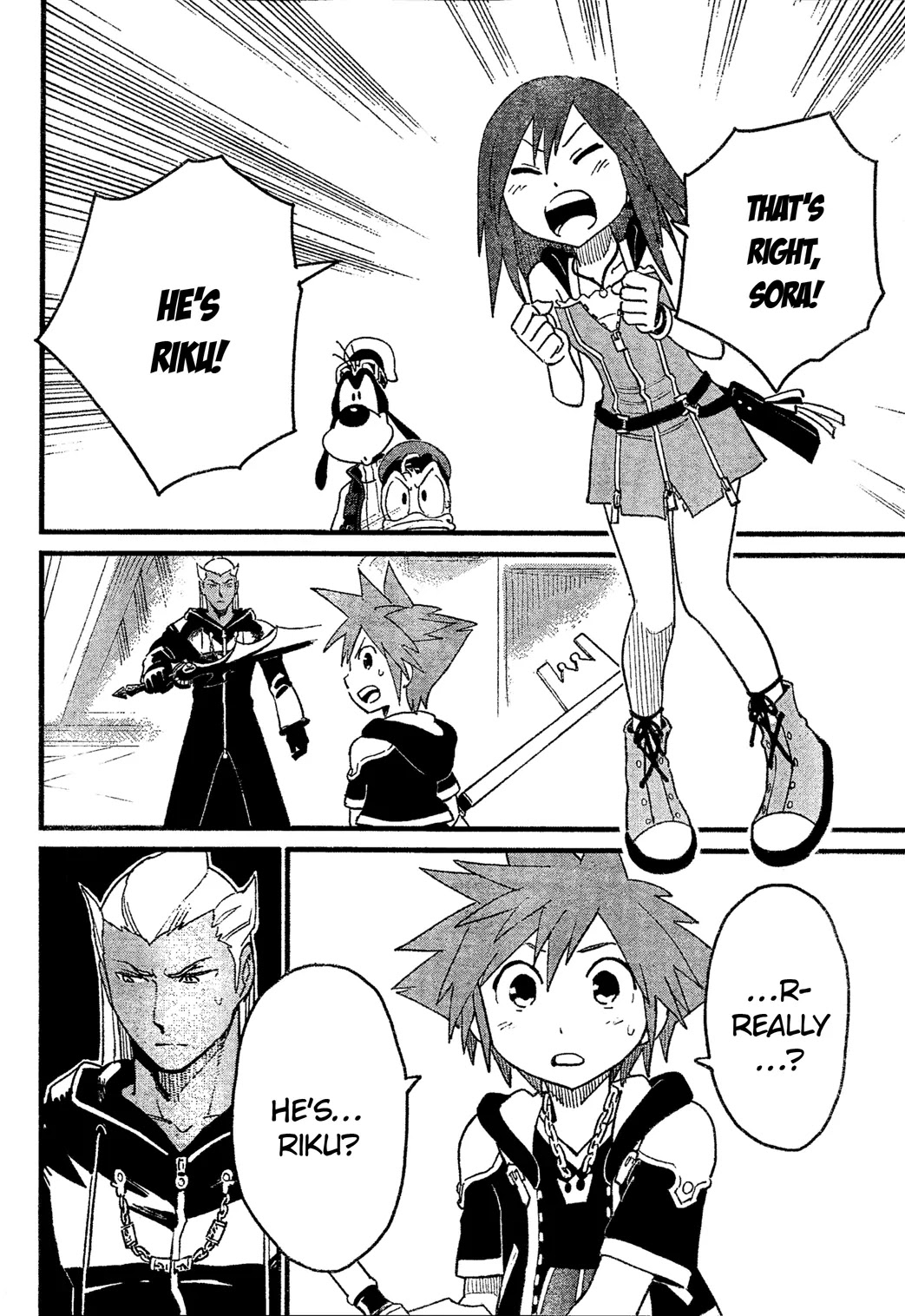 Kingdom Hearts II Chapter 63 page 3 - Chapter 63 : Seeing The Heart