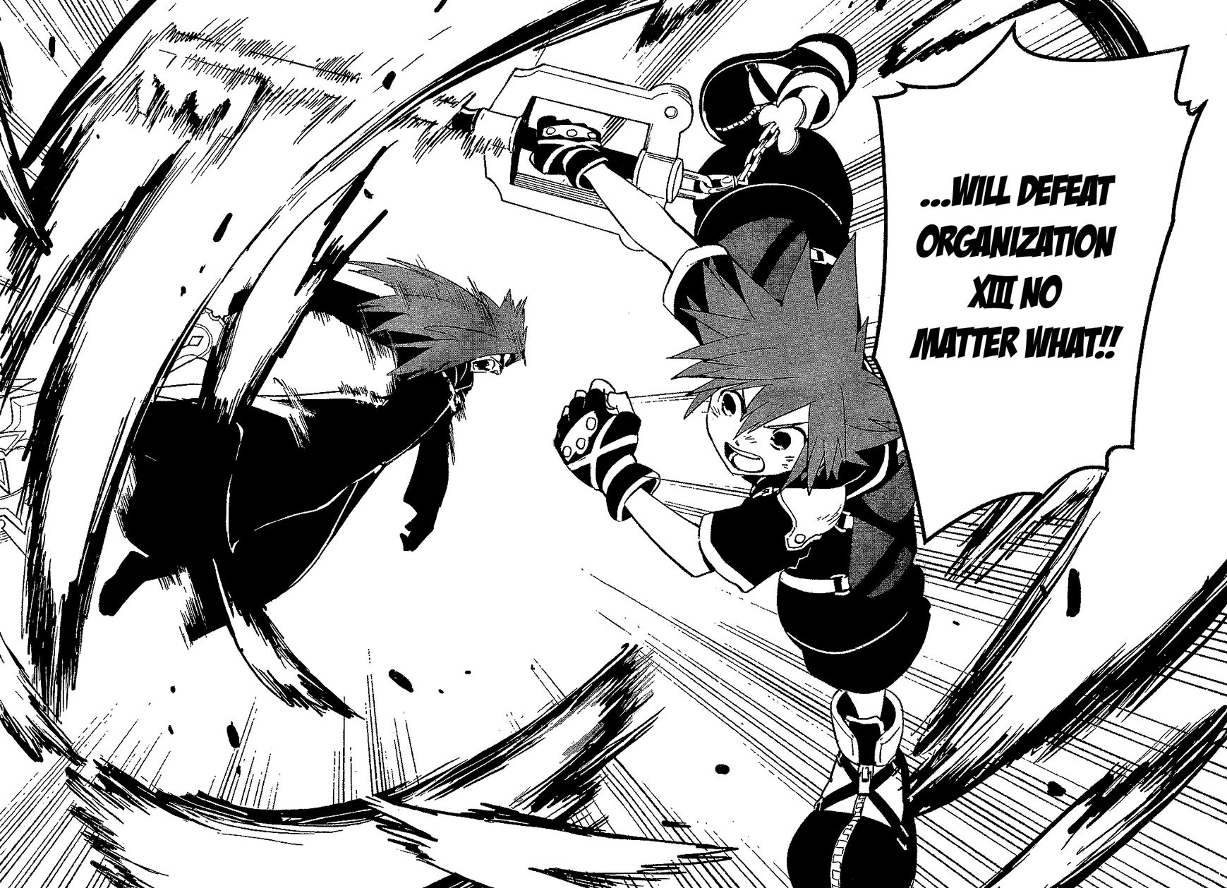 Kingdom Hearts II Chapter 65 page 28 - Chapter 65 : The Reason I Fight