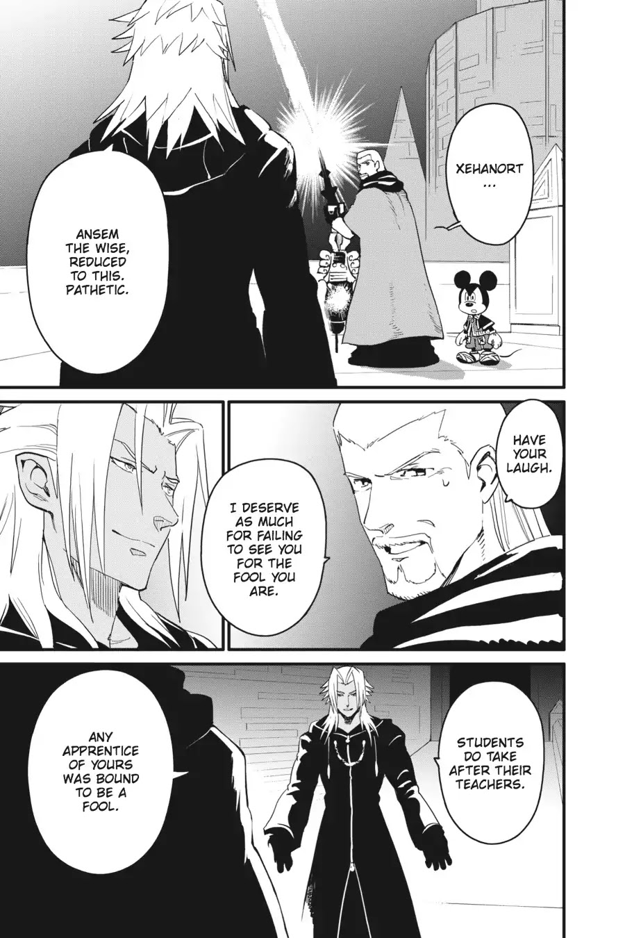 Kingdom Hearts II Chapter 66 page 3 - Chapter 66: The Foolish Scientist